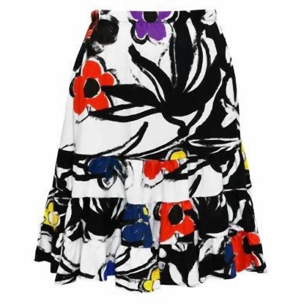 NEW JAMS WORLD women's hattie tiered skirt in shadow garden
